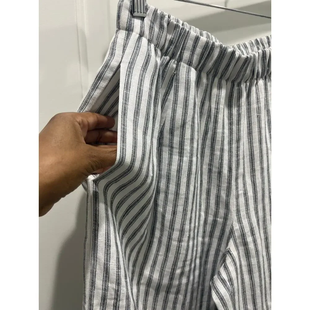Reformation Fernando Linen Trousers Sz XS